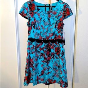 Pretty Sky Blue Kenzie Cocktail Dress